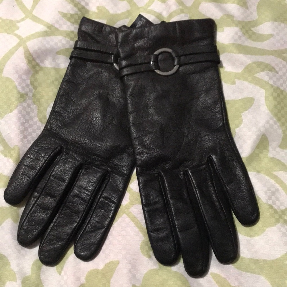 Fownes leather gloves